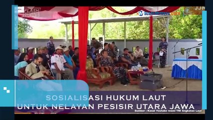 Bekerjasama dengan Pertamina EP Jatibarang Field Lanal Cirebon Gelar Sosialisasi Hukum dan Keamanan Laut