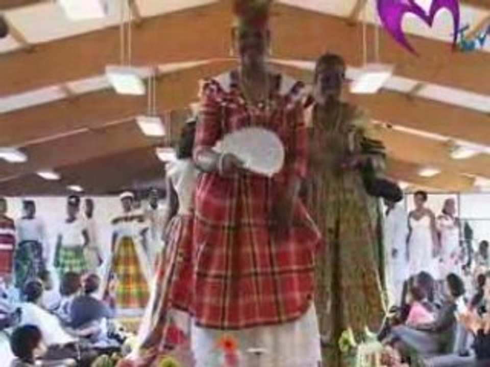 Défilé de robe de mariage Antillaise