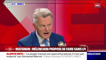 Fabien Roussel (PCF): "On rentre dans une crise démocratique extrêmement grave"