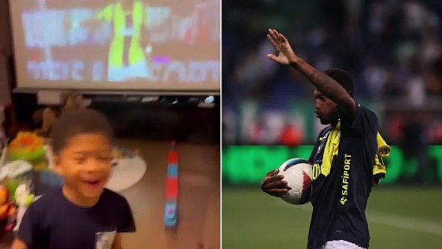 Fred’in oğlu Benjamin Rodrigues’in hat-trick çılgınlığı!