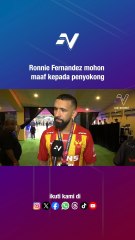 Ronnie Fernandez mohon maaf kepada penyokong Selangor di atas keputusan mengecewakan di final Piala FA