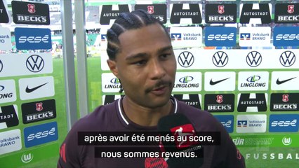Gnabry et Kane très heureux après le come-back réussi contre Wolfsburg