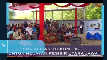Bekerjasama Dengan Pertamina EP Jatibarang Field Lanal Cirebon Gelar Sosialisasi Hukum dan Keamanan Laut