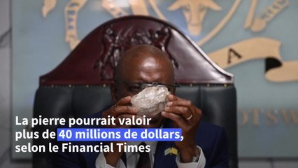 Le deuxième plus gros diamant du monde a été découvert au Botswana