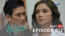 Abot Kamay Na Pangarap: Zoey disapproves of RJ and Lyneth’s engagement! (Episode 612 - Part 1/3)