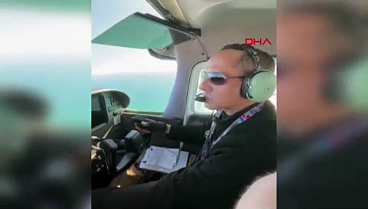 Eğirdir Gölü'nün yok oluşunu havadan görüntüledi