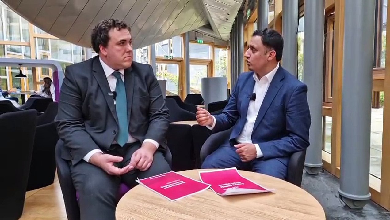 Political Deputy Editor David Bol chats with Scottish Labour Leader Anas Sarwar