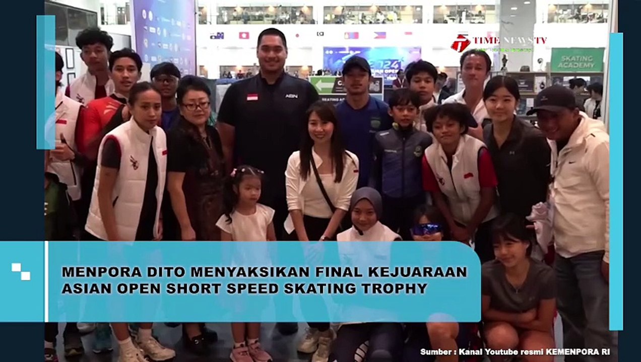 MENPORA SAKSIKAN FINAL KEJUARAAN ASIAN OPEN SHO...