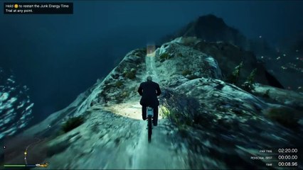GTA Online Junk Energy Time Trials Mount Chiliad East