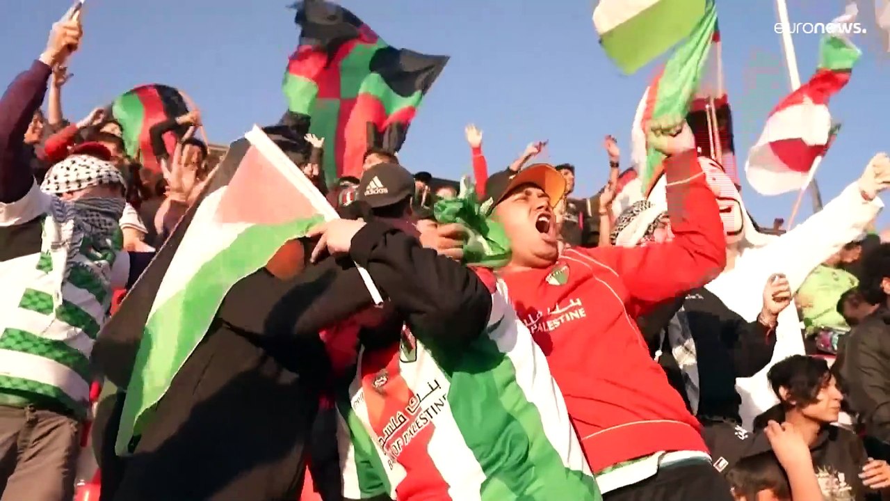 تشيلي: فريق "ديبورتيفو بلاستينو" والجالية الفلسطينية تتضامن مع غزة وتطالب بوقف المآسي المروعة