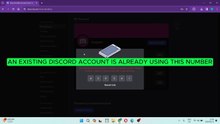 An Existing Discord Account is Already Using This Phone Number | Discord Solution Tutorial 2026