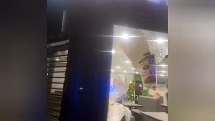 Smashed windows after 'fight' in Wicker