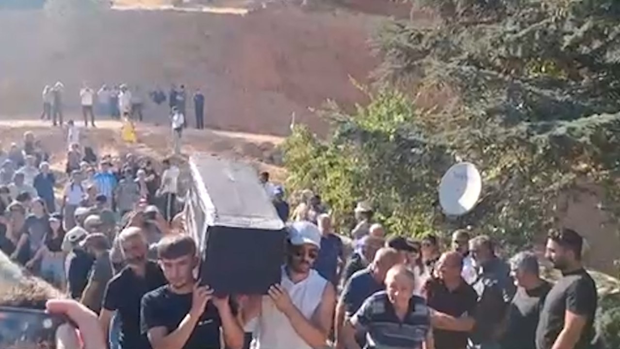 Tunceli'de tabutlu HES eylemi