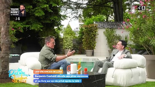 La piscine de Jordan de Luxe : Benjamin Castaldi explique pourquoi il a quitté Touche pas à mon poste