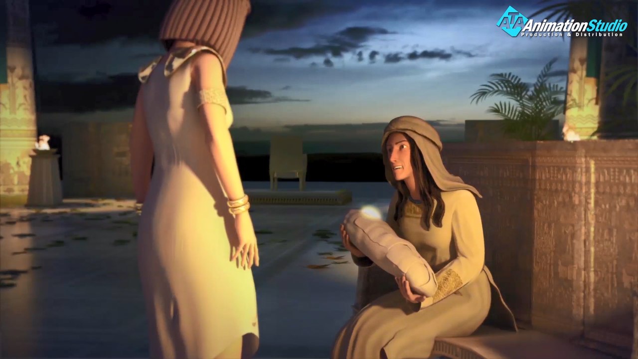 رجوع سيدنا موسي عليه السلام الي امه بعد رفضه الرضاعه من اي مرضعة .... #كليم_الله