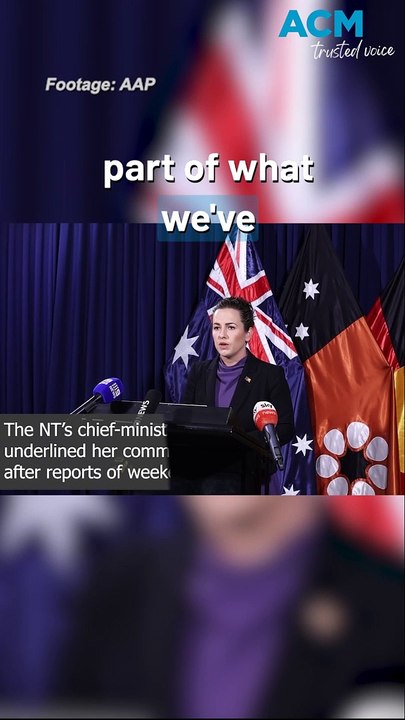 New NT chief minister vows swift legislation to hit crime