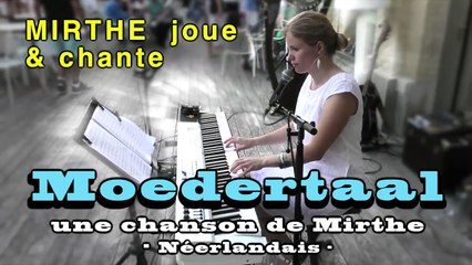 MOEDERTAAL chanté et joué par MIRTHE, concert, Deauvlle 2024