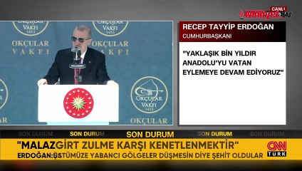 Cumhurbaşkanı Erdoğan: Bin yıllık yürüyüşümüz bir Kızılelma seferidir