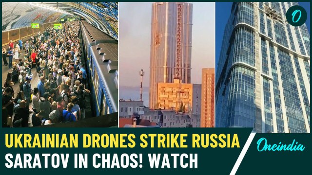 Ukrainian Kamikaze Drones Devastate High-Rise Buildings in Russia: Shocking Damage Videos Revealed
