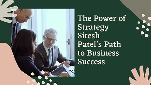 Sitesh Patel The Executive Leader Changing Companies with Consultative Solutions and Strategic Alliances