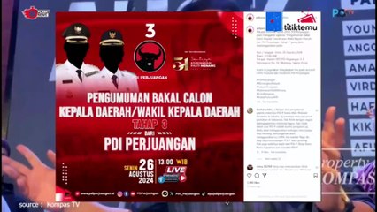PDIP Umumkan Pasangan Cagub-cawagub. Ada Anies Atau Ahok?