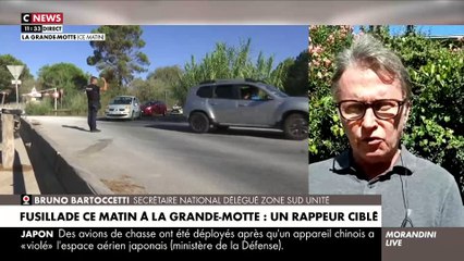 La voiture du rappeur SCH visée dans une fusillade ce matin à La Grande-Motte: Un membre de son équipe tué alors que lui n'était pas monté dans le véhicule, un blessé grave