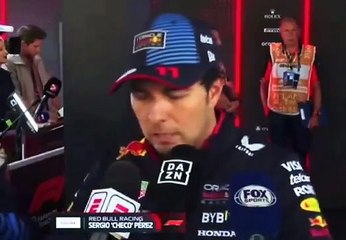 Declaraciones de Checo tras el GP de Países Bajos