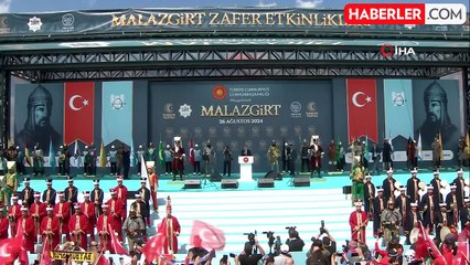 Cumhurbaşkanı Erdoğan: Malazgirt, Türklerle birlikte tüm Müslümanların zaferidir