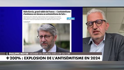 Philippe Meyer : «Il faut qu'un cordon sanitaire soit fait autour de cette haine antisioniste politique qu'on entend sur les bancs de l'Assemblée nationale ou dans les médias»