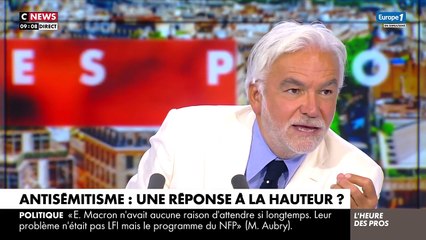 Pascal Praud tacle France Inter sur le plateau de "L'Heure des pros"