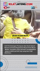 Penjual Bayi Ini Tak Berkutik Setelah Dicokok Polisi Saat Mau COD di Jalan Raya