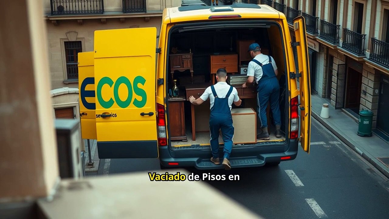 Servicio de vaciado de pisos profesional en Sabadell de EcoServicios #vaciado #pisos #sabadell