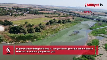 Olası saldırıya karşı önlem! İstanbul’da sular çekildi, ortaya bu manzara çıktı