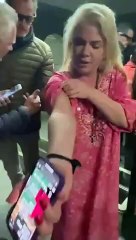 Esmeralda Mitre realizó un descargo junto a  su abogado tras haber sufrido violencia por parte de un familiar