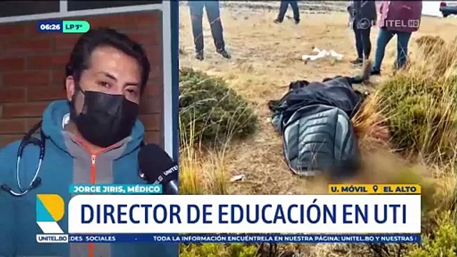 Director de educación de La Paz tiene múltiples fracturas en el rostro y costillas
