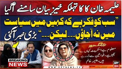 "Sab Ko Fikar Hai 'Party Take Over' Na Karlun...", Aleema Khan's Big Statement - Told Everything