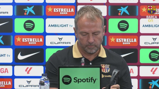 RUEDA de PRENSA COMPLETA de HANSI FLICK | RAYO VALLECANO vs FC BARCELONA