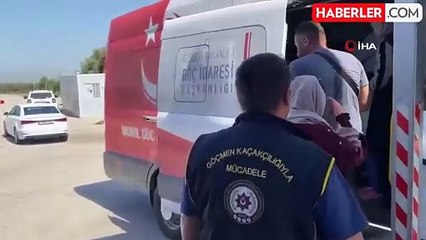 Mobil Göç aracının kullanıldığı uygulamada 11 düzensiz göçmen yakalandı
