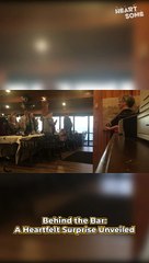 Heartwarming Surprise | Bartender's Behind-the-Scenes Moment