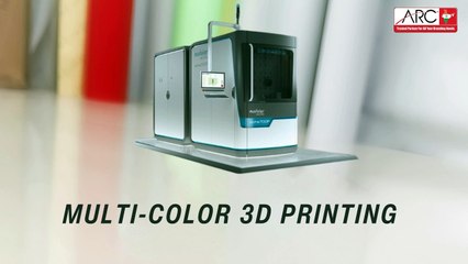 Multi-Color 3D Miniature Machine Model | ARC India’s 3D Printing Innovation
