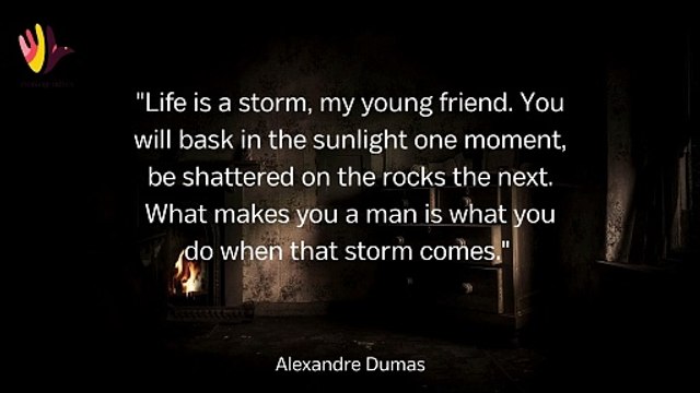 Quotes By Alexandre Dumas | Best Motivational And Inspirational Life Lessons | Thinking Tidbits