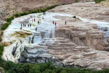 “Van’ın Pamukkale’si”! Turizmin yeni rotası oldu