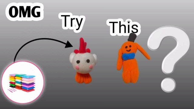 Cute Polymer Clay Art | Make toys with Colored Polymer Clay | Creative Simple Ideas | UMNartcraft