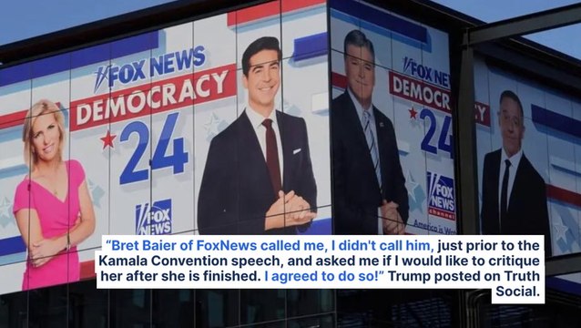 Donald Trump Says Fox News Called Him For DNC Interview, Brands Himself 'Ratings Machine'