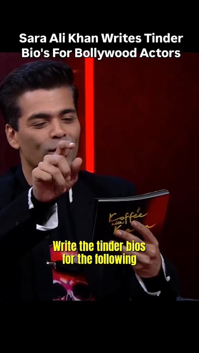 Sara and saif in coffee with karan