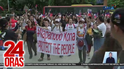 KOJC supporters, nag-protesta sa Liwasang Bonifacio para sa pastor | 24 Oras