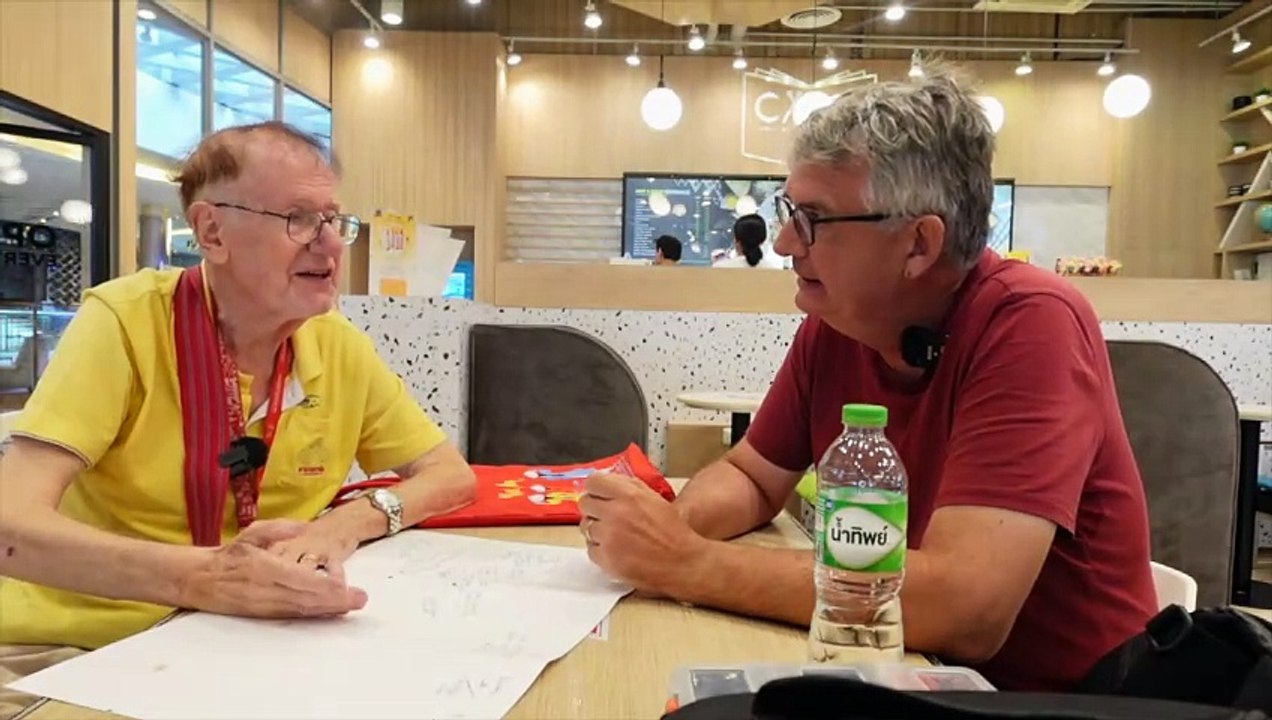 Michael - 80 Jahre alt. 40 Jahre in Thailand. Aktuelles Projekt