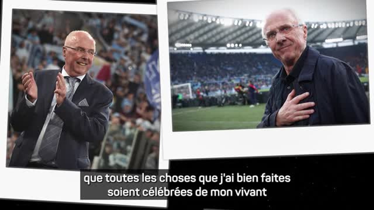 Carnet - Sven-Göran Eriksson s'est éteint à l'âge de 76 ans