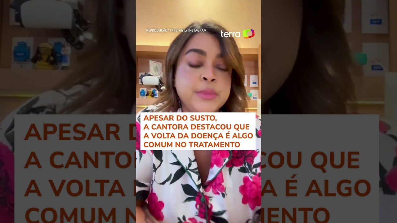‘Meu câncer voltou em quatro lugares diferentes’, revela Preta Gil #shorts
