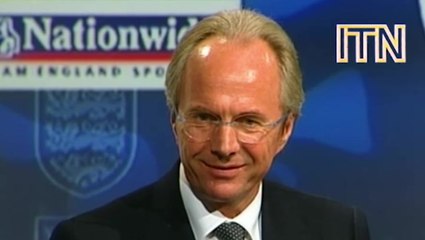 Watch: Sven-Goran Eriksson’s first press conference as England manager